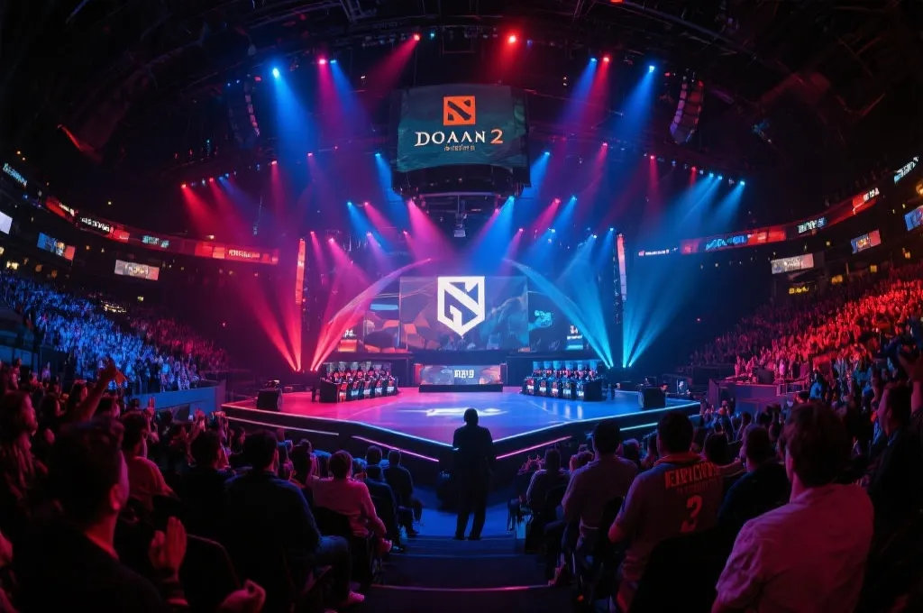 ESL One欧洲站Dota 2线下赛现场激情